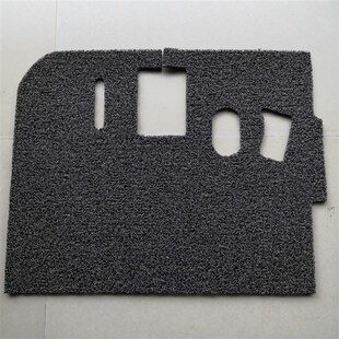 新源挖机脚垫6575通用防脏保护脚垫轮挖好清理小挖机踩脚垫装饰件