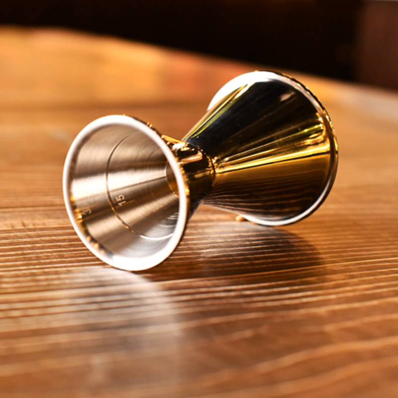 酒吧调酒 日式大都会量酒器盎司杯量杯内带数字刻度量酒器盎司器