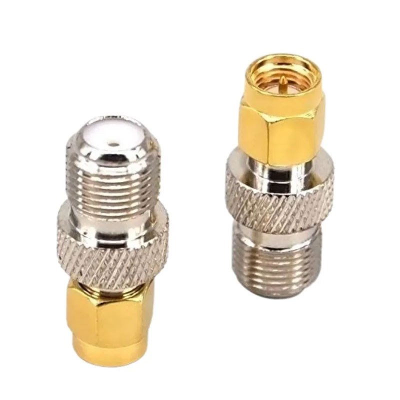 射频同轴适配器 SMA公头到F母头 LAN/LMR天线/射频同轴电缆