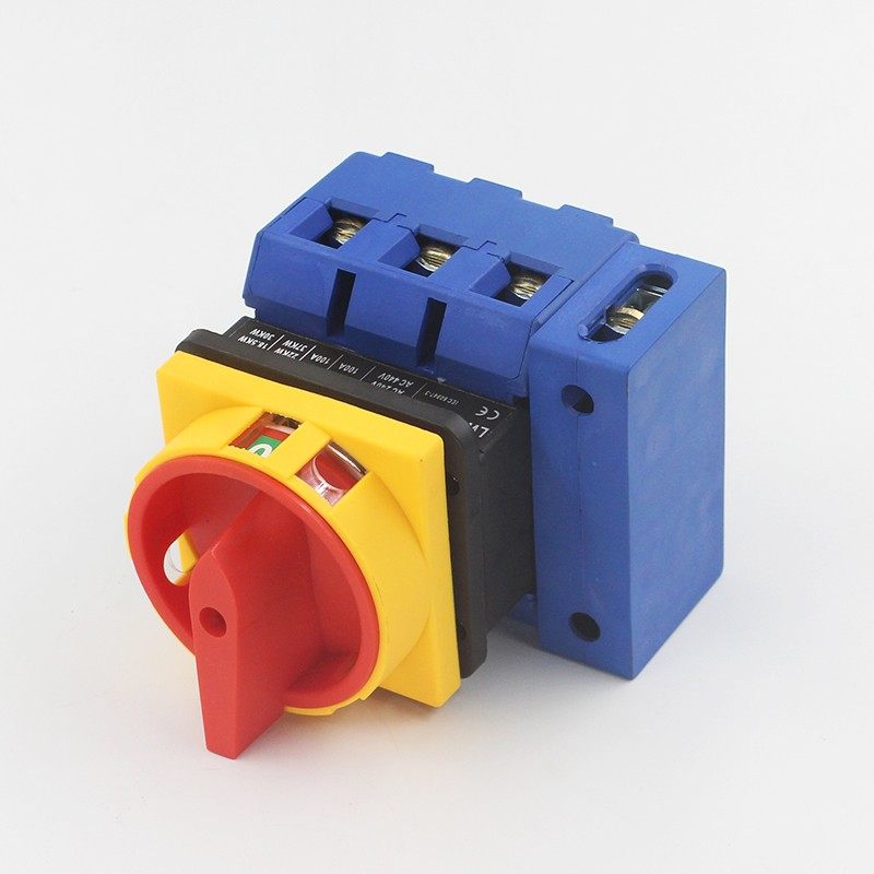 负载断路开关LW30-100A/4P万能转换主控机床380V负荷四线电源切断