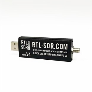 RTL-SDR Blog V4 R828D RTL2832U 射频软件无线电接收机SDR收音机