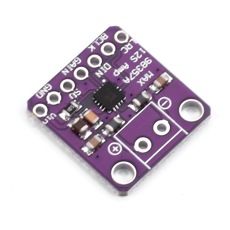 MAX98357 I2S音频放大器模块无滤波D类放大模块支持树莓派/Esp32