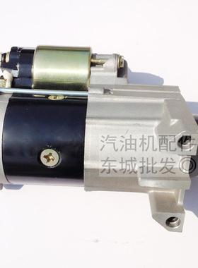双缸汽油发电机配件GX620 2V77 2V78马达10KW SHT11500启动电机