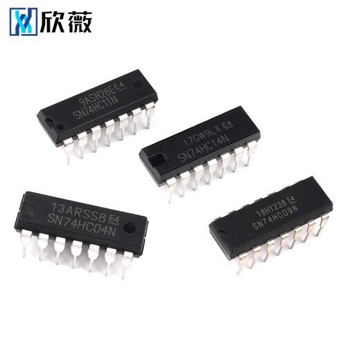 SN74HC00N/02/03/04/08N/09N/86N/74HC10/11N/14N IC直插