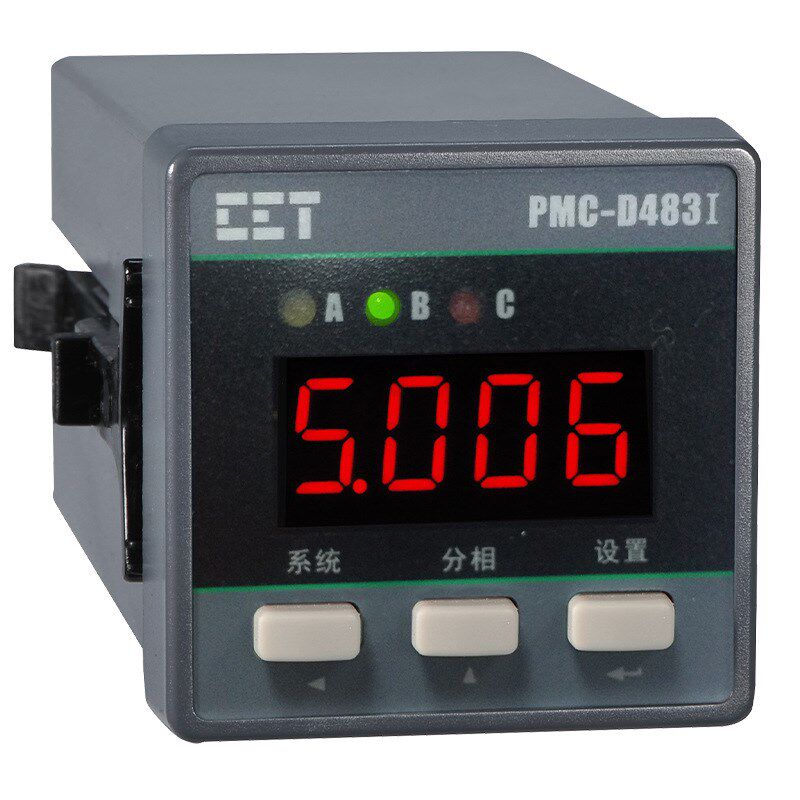 中电技术PMC-D483I三相电流测量表数字电表盘装液晶数显电力仪表