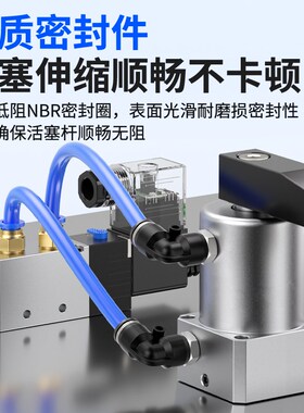 ACK小型气动左右转角90度180度下压旋转夹紧气缸SRC25/32/40-90LR