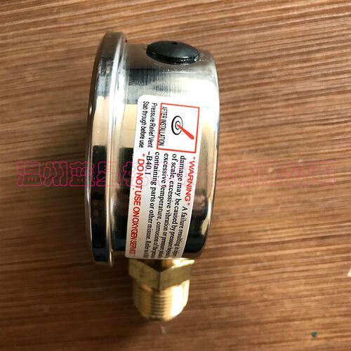 YN60耐震压力表 -0.1-0MPa 径向4分(R1/2)60mm直径充油