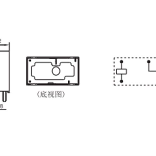宏发小型继电器 JZC-33F 024-ZS3 5A 24V 5脚 HF-33F SJE-S-124D