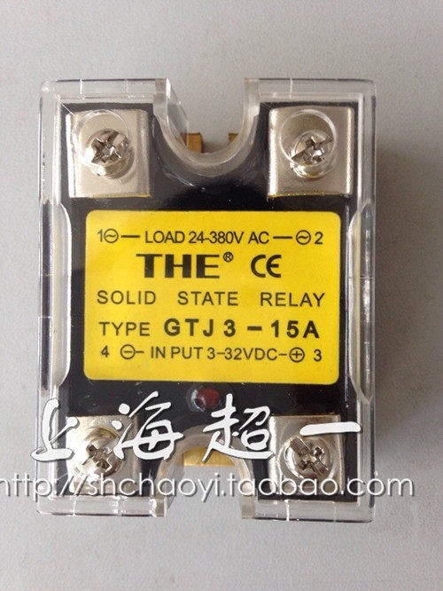 【无锡天豪 THE】小型固态继电器 GTJ3-15A 常开型 上海总代理