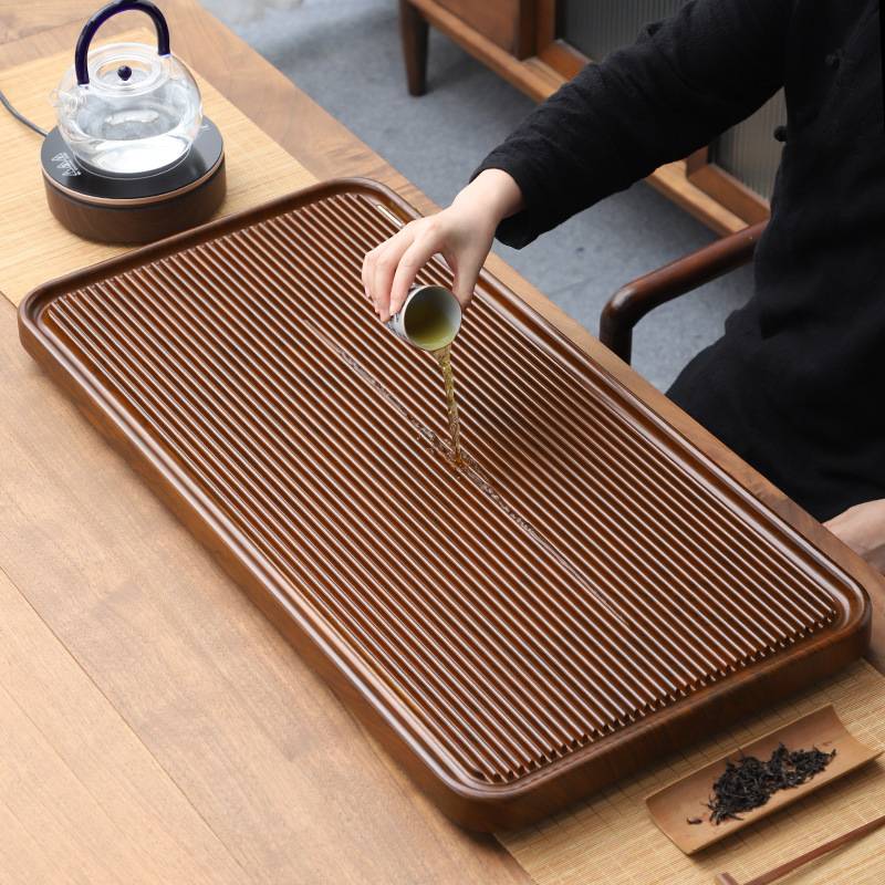 整块茶盘实木电木款干泡茶台办公室家用排水小型简易茶海