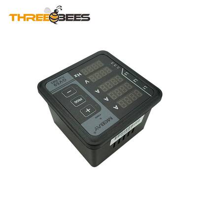 GV59数显表柴油机发电机组单三相电压电流频率代替时针仪