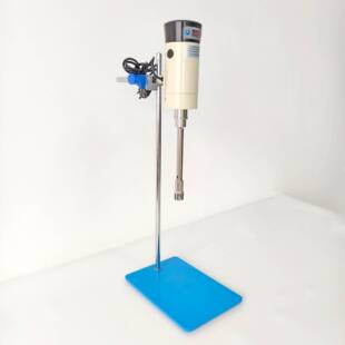 300w高剪切乳化搅拌机实验室数显无极调速化学剪切分散乳化均质机