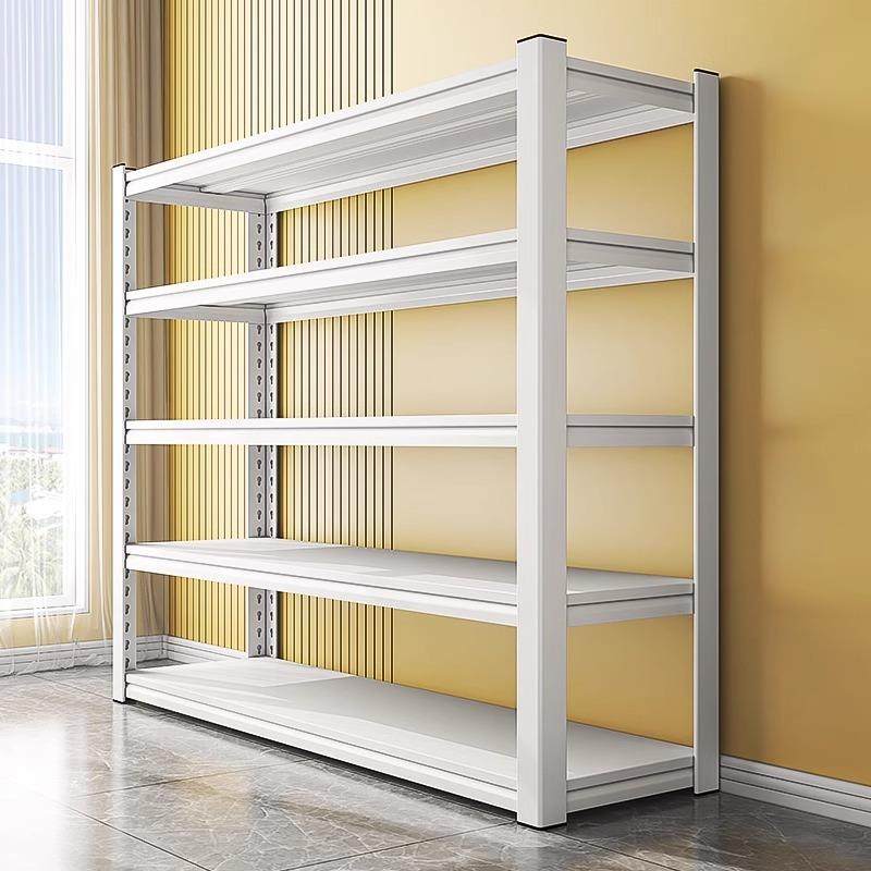 落地置物架家用多层收纳架钢制书架整理架杂物间货架储物铁艺架子,收纳整理,书桌收纳置物架,淘宝优惠券,粉丝福利购,淘宝优惠卷