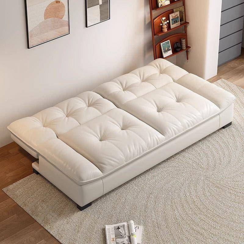 奶油风云朵沙发床两用可折叠多功能小户型客厅沙发简约直排网红款