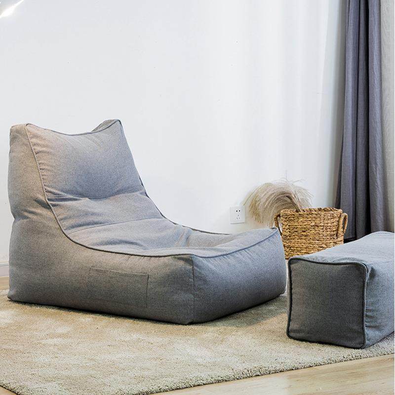 S06客厅豆袋懒人沙发单人休闲布艺榻榻米卧室简约午睡沙发靠背椅,影音电器,DIY配件,淘宝优惠券,粉丝福利购,淘宝优惠卷
