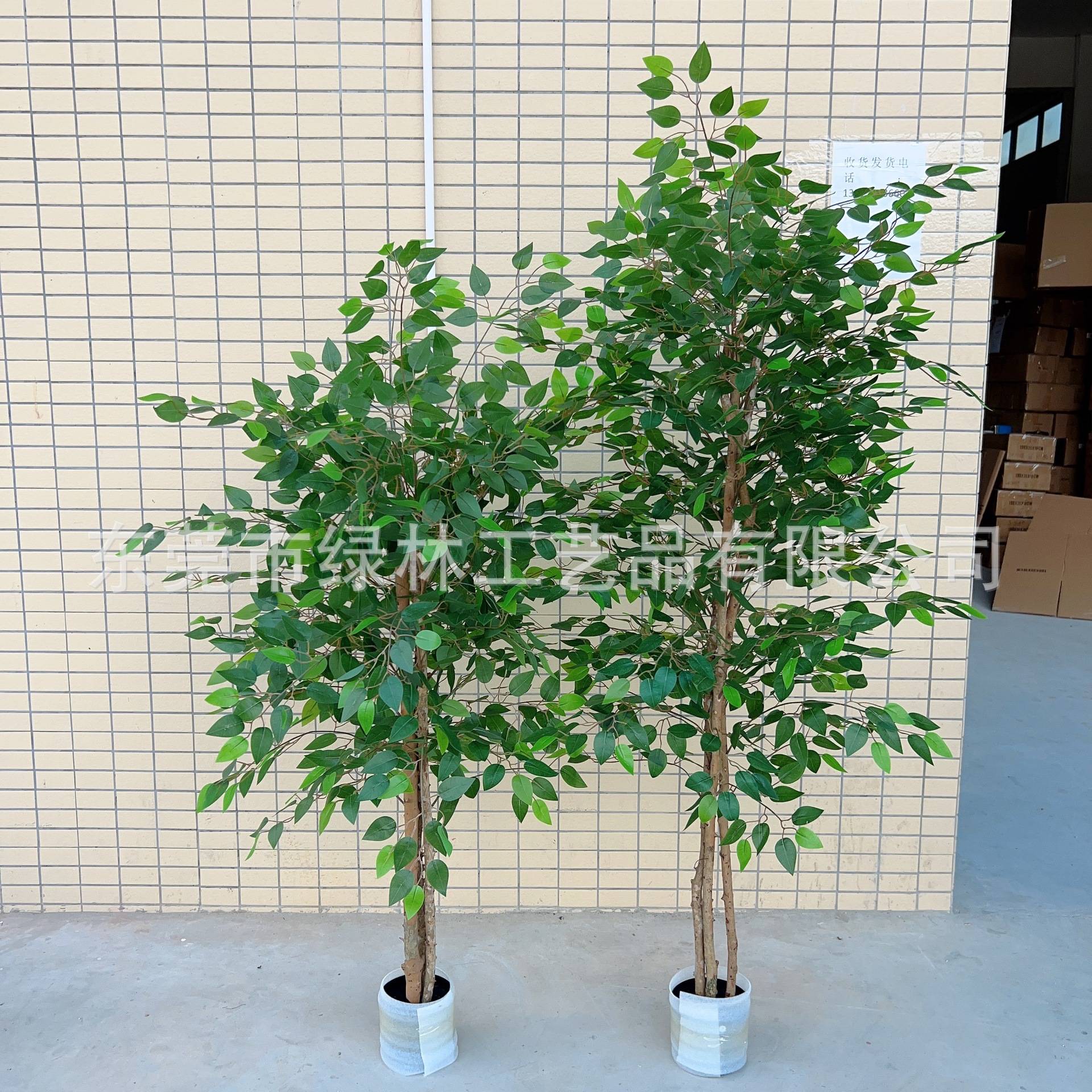 仿真榕树真木杆迷你榕树盆栽小叶榕仿真绿植仿真树室内装饰假绿植