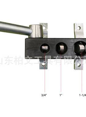 切管器RA2 管开口机管材弧形开口 3/4英寸1英寸1-1/4英寸型号齐全