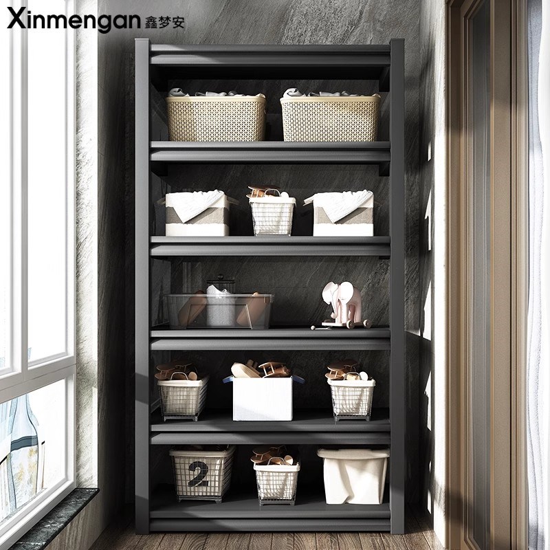 家用货架置物架多层落地仓库w阳台储藏室杂物间商用超市钢制收纳