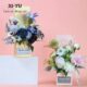 花艺手提盒 玫瑰花礼热卖 创意母亲节用摩登时尚 插花盒鲜花礼品包装