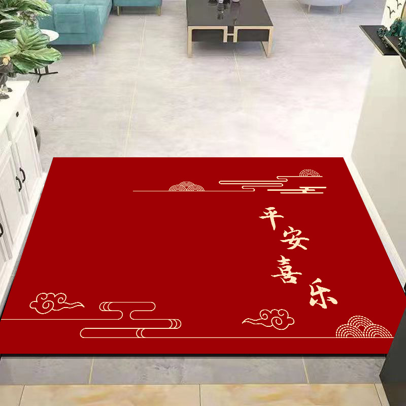 免洗地垫入户门进口门口门垫中式客厅门厅大门Q口防滑地毯可裁剪
