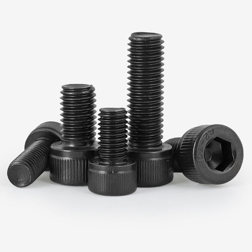 M5M6M8M10黑色304不锈钢圆柱头内六角螺丝钉镀黑锌杯头内六角螺栓