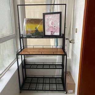 定制阳台块根植物架子龟甲龙黑王丸漆树摆放架室内龙舌兰多肉花架