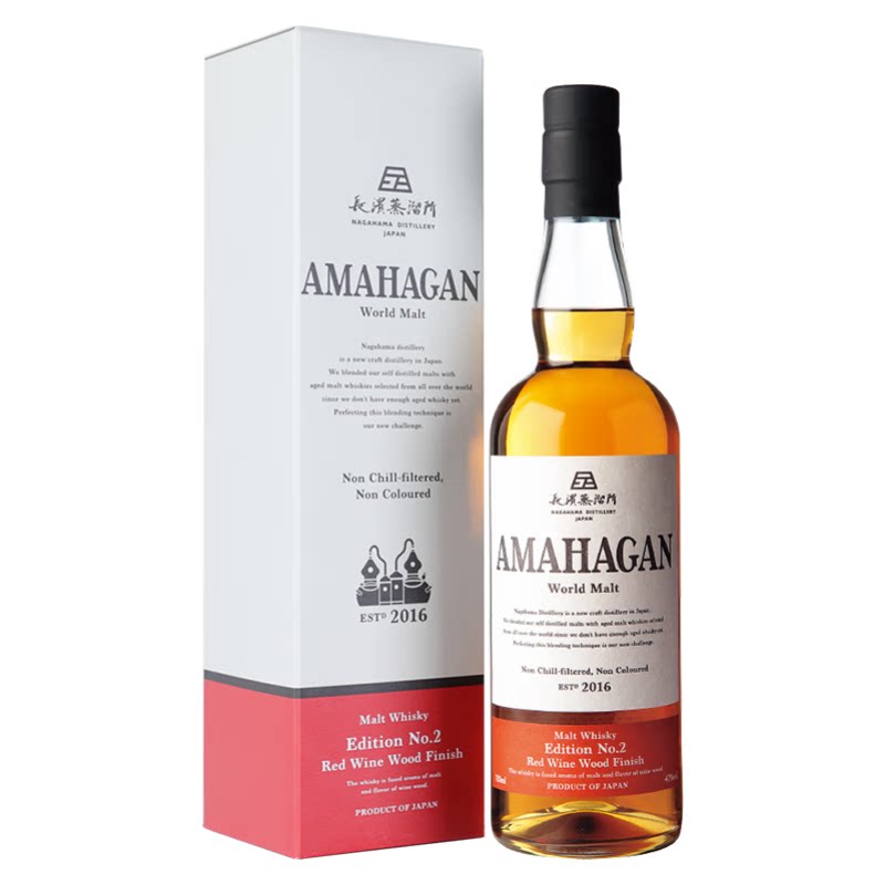 长滨浪漫纯麦威士忌洋酒日本原瓶进口红酒桶正品whiskey图片