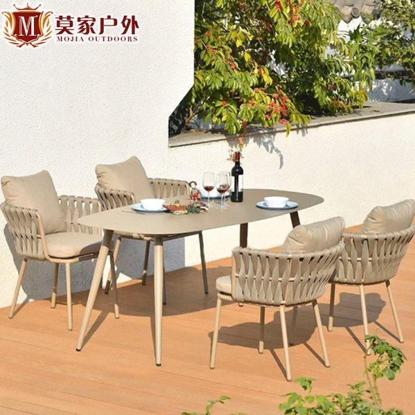 莫家户外桌椅创意花园藤编桌椅别墅庭院餐桌椅酒店北欧编织休闲椅,住宅家具,户外沙发,淘宝优惠券,粉丝福利购,淘宝优惠卷