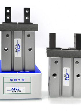 亚德客型气动手指气缸气爪HFTK/HFK10/16/HFK20/25/32/40/N/F/B
