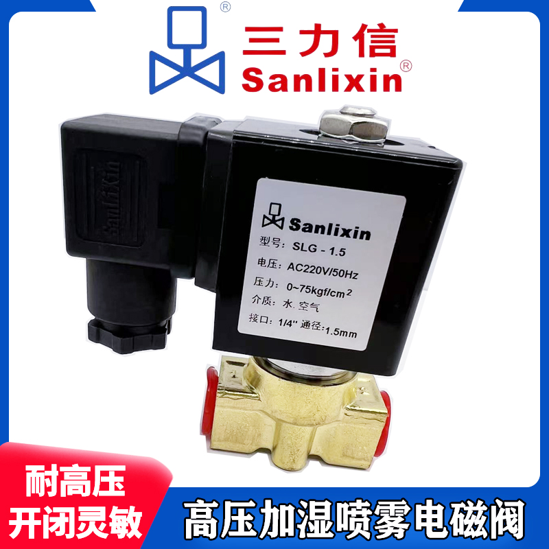 SLG-1.5SLZ1DF02V1BC2三力信高压电磁阀1.2B01A02AC03 13D06-5451