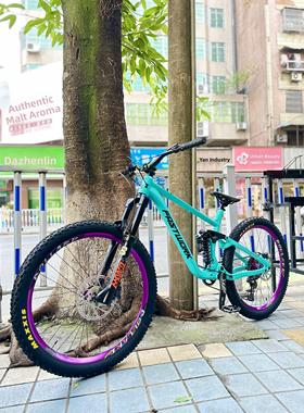 Fastwork软尾第四代下坡越野山地车四连杆高强度车辆