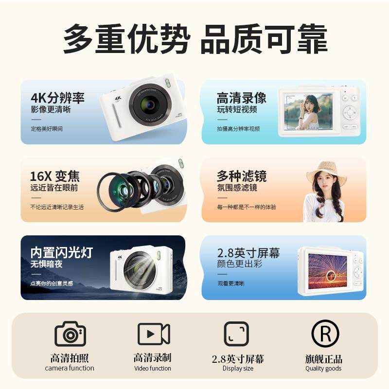 酷佳ccd相机数码儿童随身小型高清旅游拍可上传手机学生党照zrzu,3C数码配件,USB多功能数码宝,淘宝优惠券,粉丝福利购,淘宝优惠卷