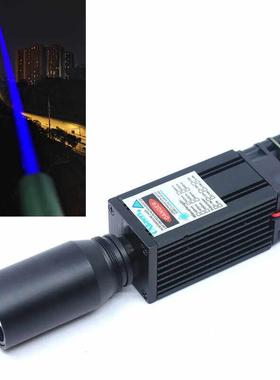 Oxlasers 450nm 10W大功率蓝光激光器3CM粗光激光模组带扩束镜12V