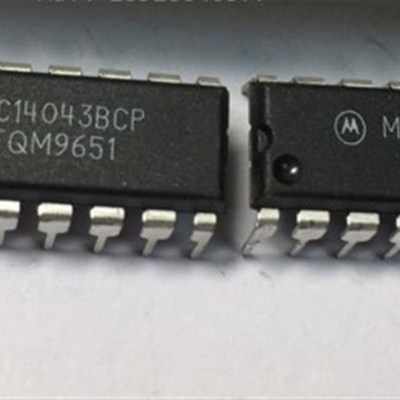 MC14043BCP CD4043BE 逻辑芯片IC 集成块 集成电路 直插DIP-16脚