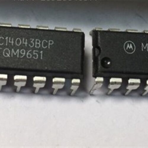 MC14043BCP CD4043BE 逻辑芯片IC 集成块 集成电路 直插DIP-16脚