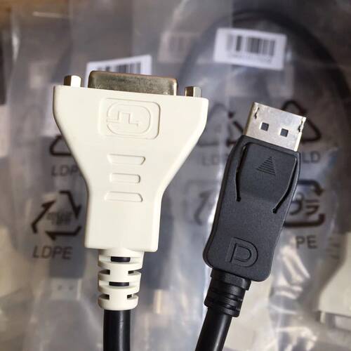 原装高清 DP转DVI转接线 Displayport公转DVI-D母线 转接头/线