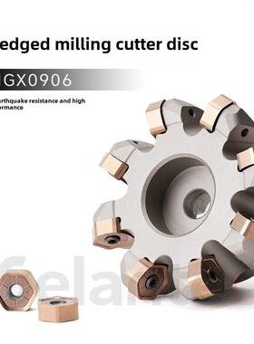 45度铣刀盘NC45HX通装普拉米特HNGX0906/HNMG0907 HN09