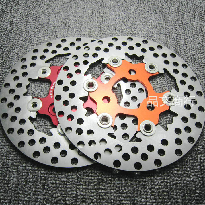 RPM200浮动碟盘巧格100福喜 JOG50/90 RSZ 鬼火100改装 刹车碟盘