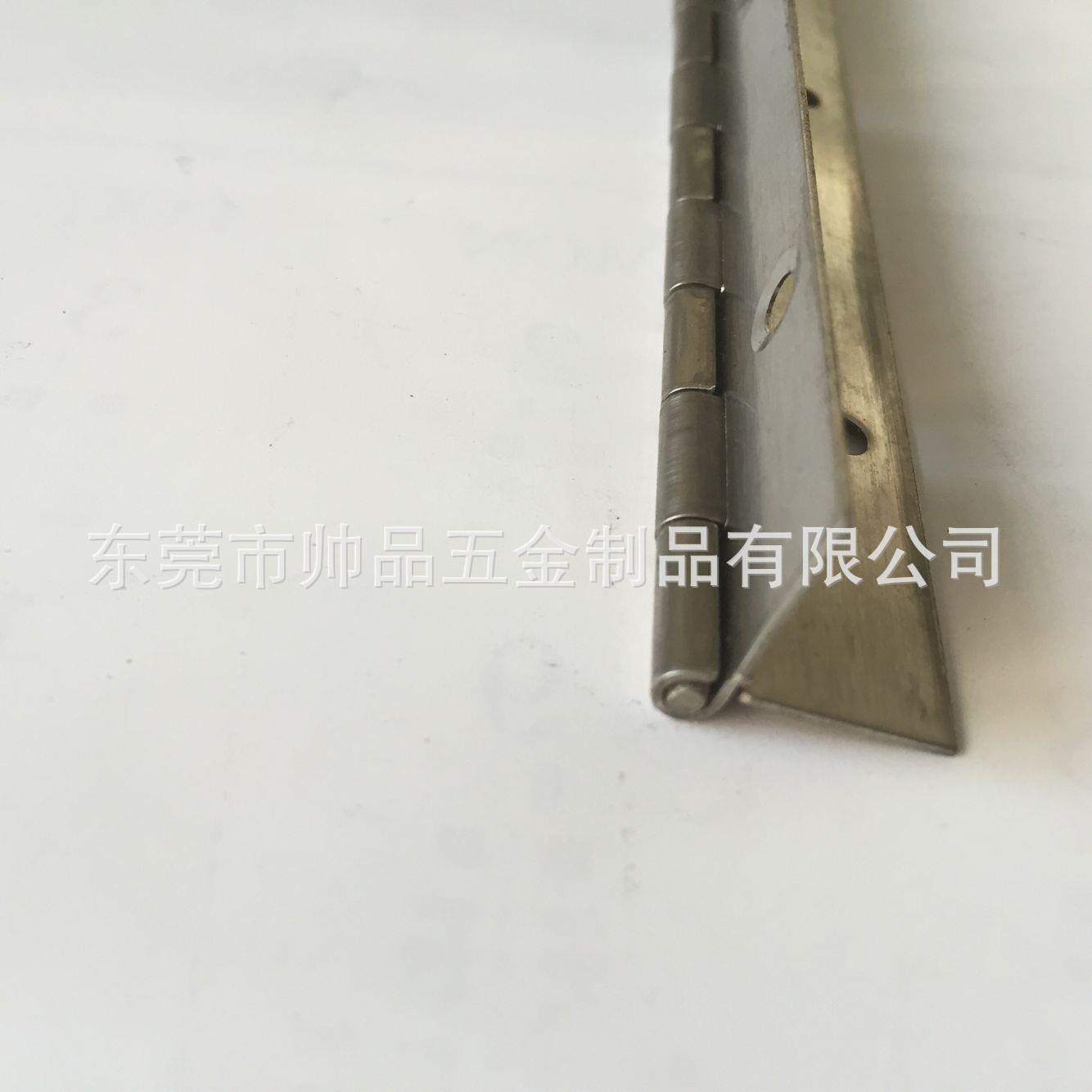 30长排铰链2000*66*合页锈2.0厚4铝加长不钢长排合页室外防锈承长
