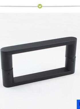 8M60304不锈钢方管对拉装手店距铺58376淋浴房办公室玻璃门把手孔160