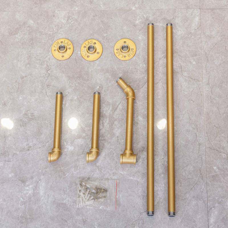 厂家直销 墙壁挂架欧式 简约式衣架 室内置物架复古管艺现代简约