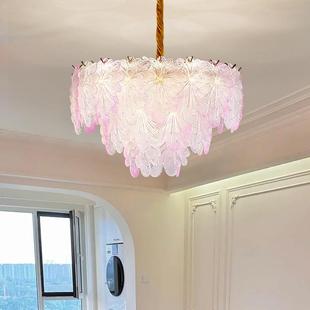 法式 饰约现代浪804漫轻奢卧室灯餐 客珍厅灯简轻奢玻璃复古珠吊装