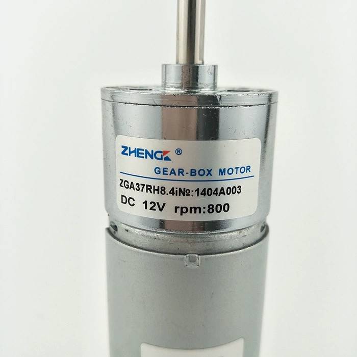 zhengke/正科电机马达ZGA37RH直流减速12V24V电动机微型齿轮箱
