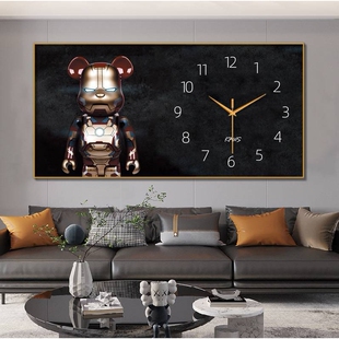 【50cm*100cm】壁画客厅挂画沙发背景图餐厅卧室挂画钟表挂钟客厅