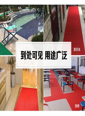 S格型空网垫防滑毯PVCF-1205塑地胶防水垫卫生镂间浴室泳池厨房隔