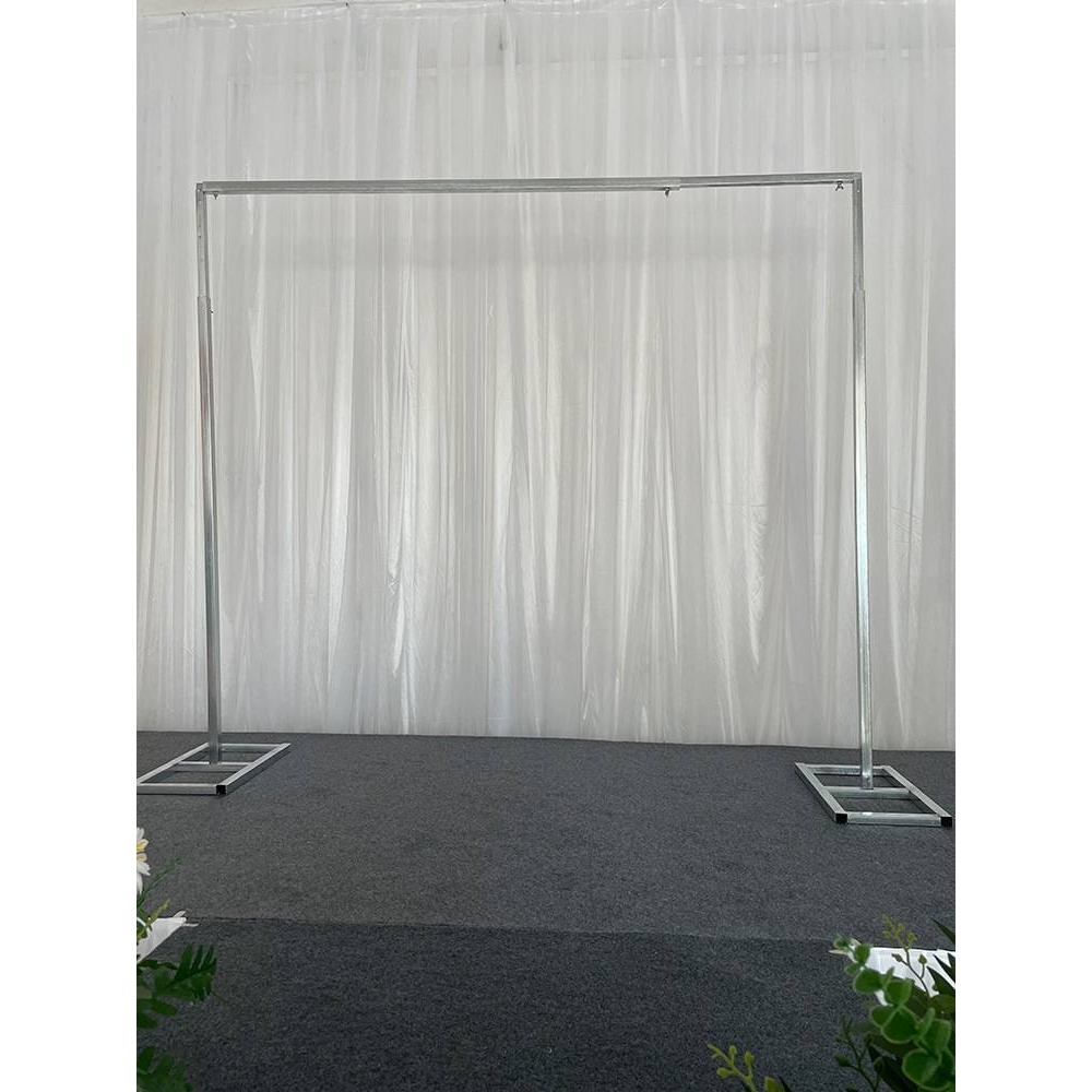 DXF0 婚庆道具背景架伸缩架子加厚镀锌管纱幔布幔支撑杆赵之吴