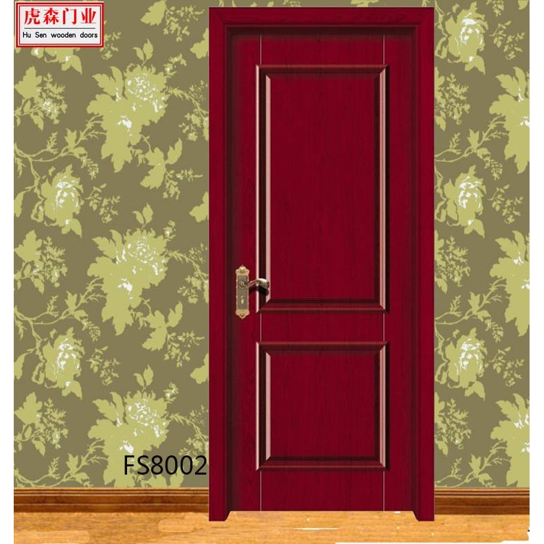 工厂直供房门酒店 公寓 室内 实木复合套装门 烤漆门实木门FS8001
