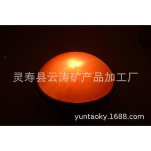 足巴基斯坦 喜马拉水晶岩摆玫瑰岩盐ZLD雅脚板疗板盐灯送长辈件夜
