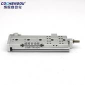 双轴型精密滑台气缸HLQ20X10X20X30X40X50S HLQL亚德客型