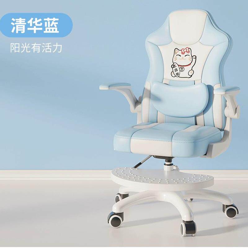 儿童习背椅家用书桌学写字可升降靠矫正坐儿童靠背姿椅书子书房靠